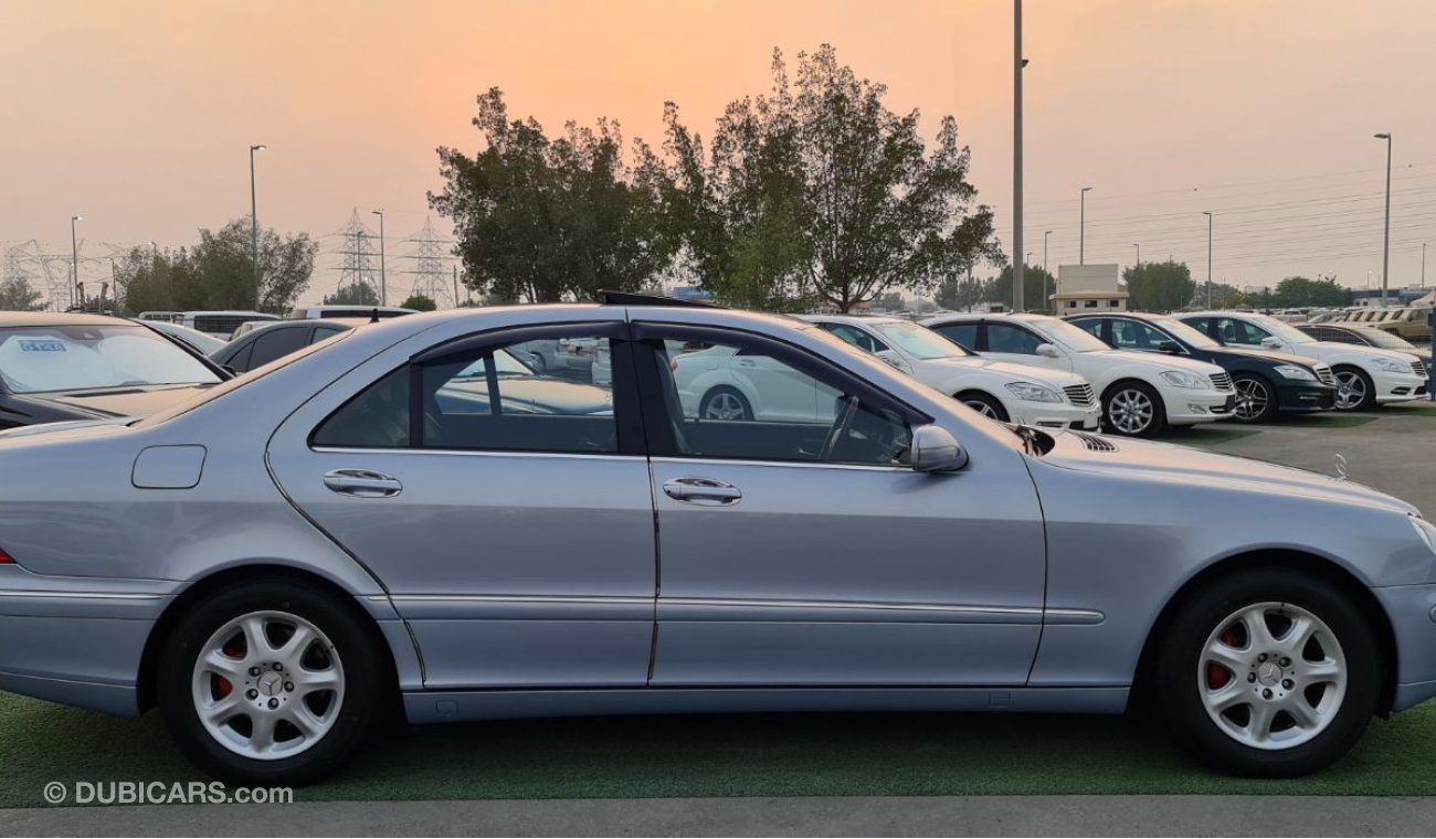 Mercedes-Benz S 500 Mercedes S500, imported from Japan, 2003 model, the highest distinction