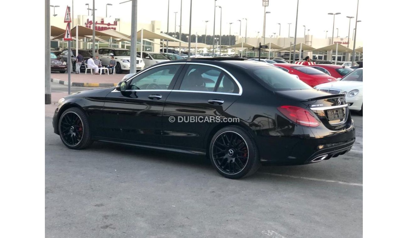 Mercedes-Benz C 200 Mercedes benz C 200 model 2016 GCC car prefect condition full option low mileage panoramic roof lea