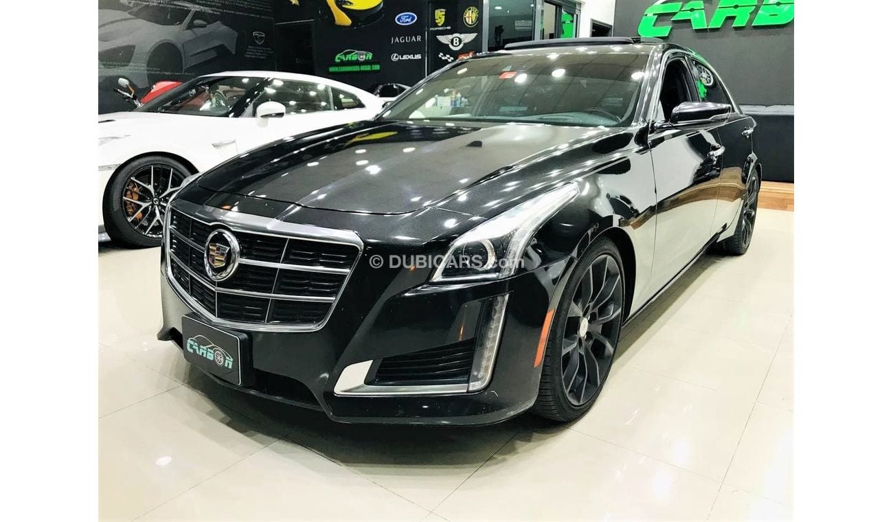 كاديلاك CTS CADILAC CTV FULL OPTION 2014 FOR 39K WITH ONE YEAR WARRANTY + INSURANCE + REGISTRATION RTA