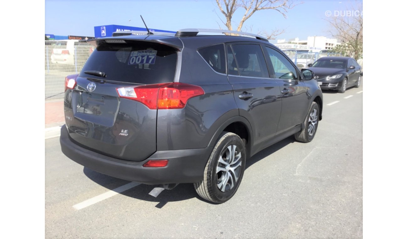 Toyota RAV4 TOYOTA RAV4 2015 LE 4WD GRAY SHAPE 2018