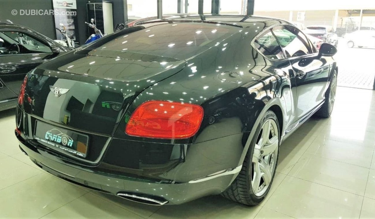 بنتلي كونتيننتال جي تي BENTLEY CONTINENTAL GT W12 6.0 TWIN TURBO 2012 MODEL GCC CAR WITH A VERY LOW MILEAGE ONLY 40K KM