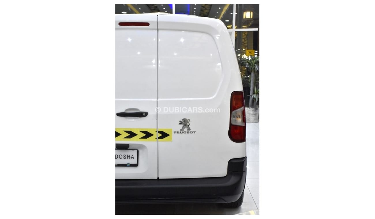Peugeot Partner EXCELLENT DEAL for our Peugeot Partner Chiller Van ( 2020 Model ) in White Color GCC Specs