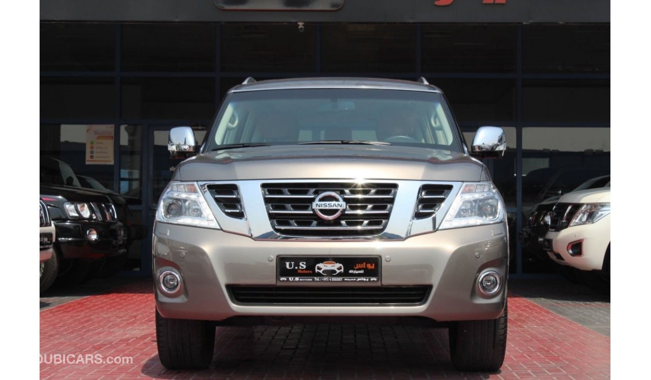Nissan Patrol PLATINUM CITY FULLY LOADED 2016 GCC DRIVEN ONLY 54K SINGLE OWNER WITH FSH IN MINT COND