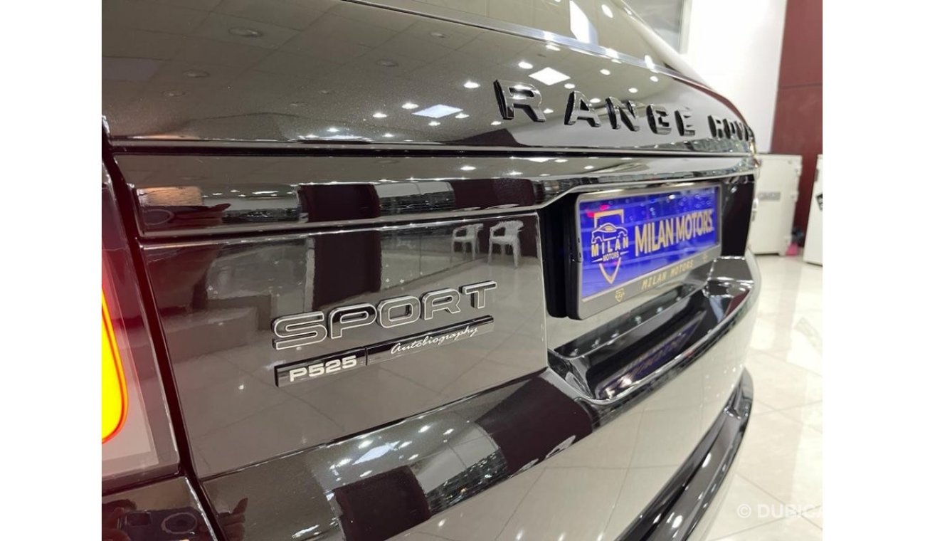 لاند روفر رانج روفر أوتوبايوجرافي 2021 Sport V8 Warranty and Service Contract Ref#233