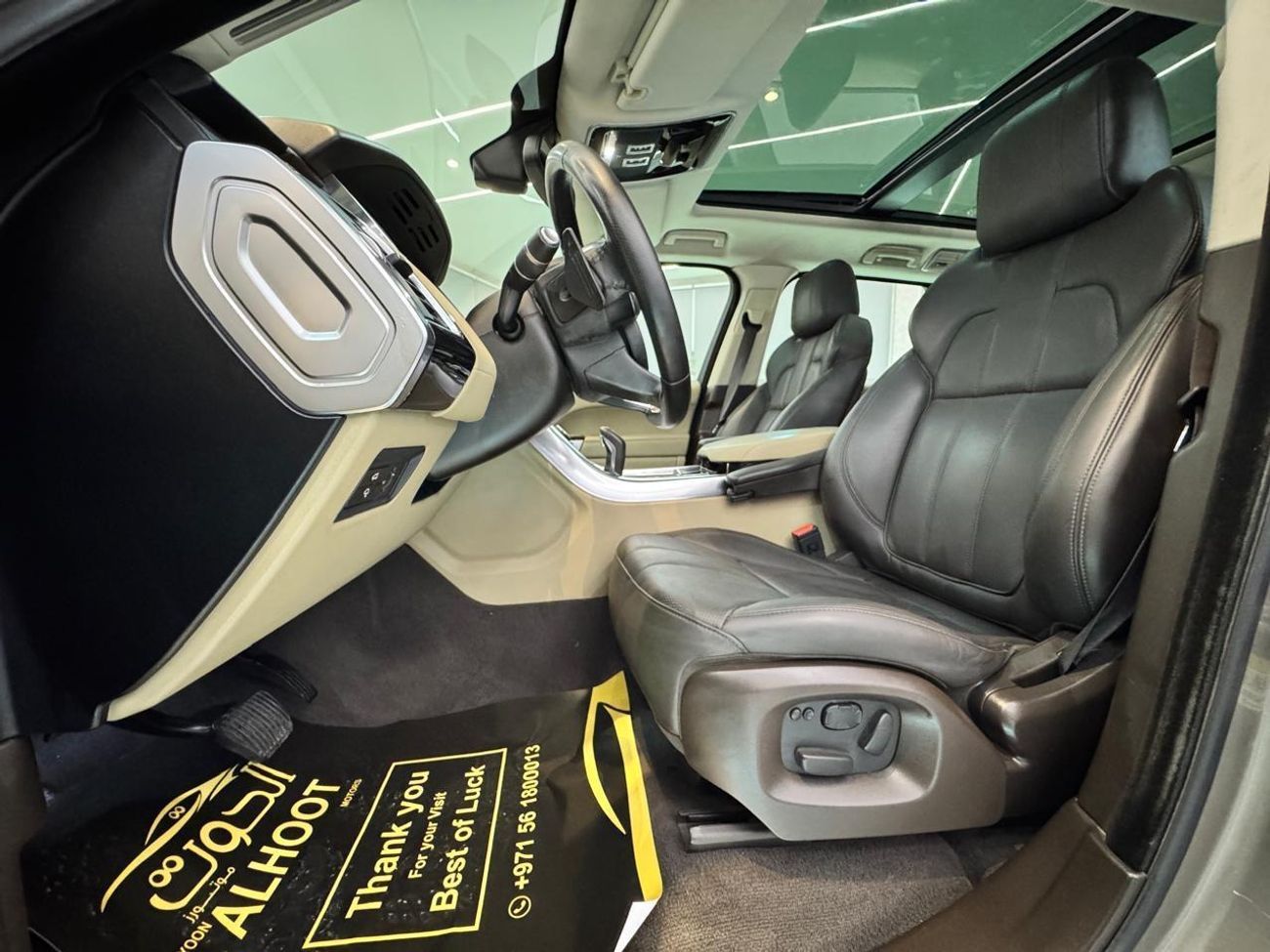 لاند روفر رينج روفر سبورت Supercharged 5.0L SUPERCHARGED RANGE ROVER SPORT || GCC II FULLY LOADED || AUTO FOOTSTEPS || ACCIDEN