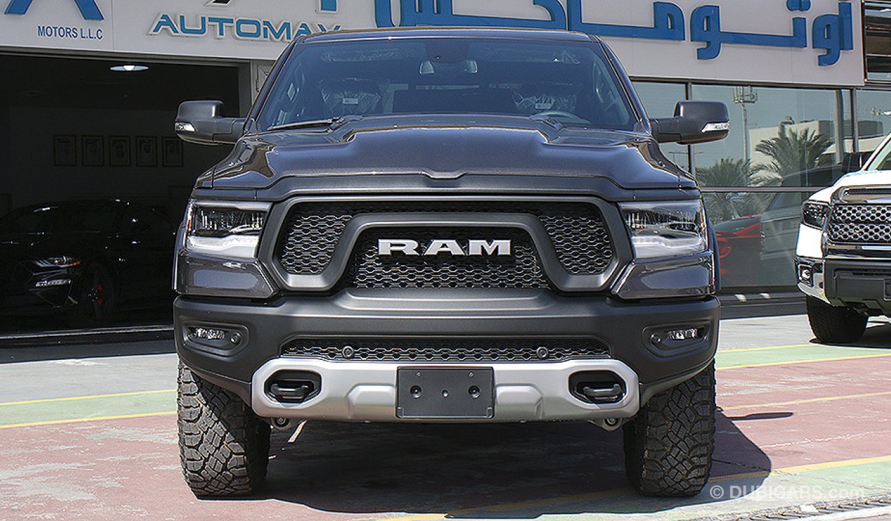 RAM 1500 1500 Rebel 2019, Crew Cab 4X4, 5.7L V8 GCC, 0km with 3 Years or 100,000km Warranty