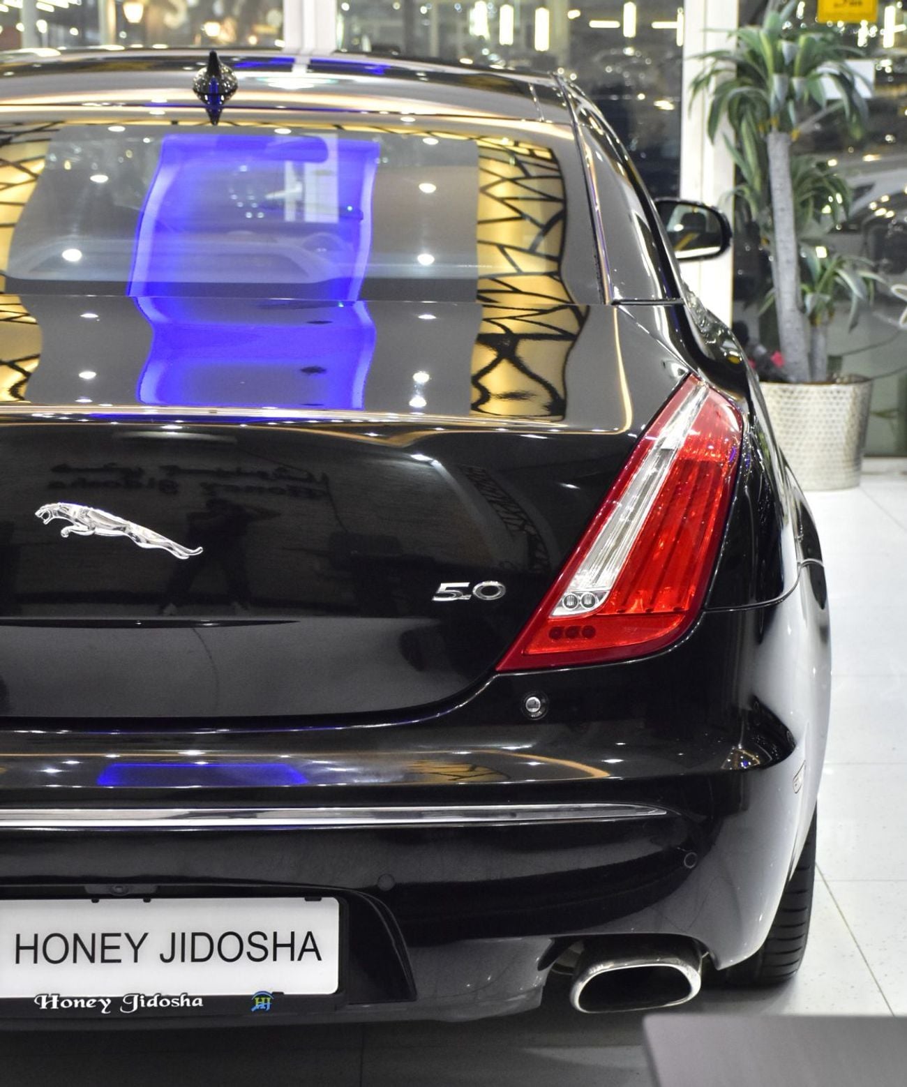 Jaguar XJL  EXCELLENT DEAL for our Jaguar XJ L 5.0 ( 2013 Model ) in Black Color GCC Specs