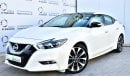 Nissan Maxima 3.5L SR V6 2017 GCC SPECS WITH DEALER WARRANTY