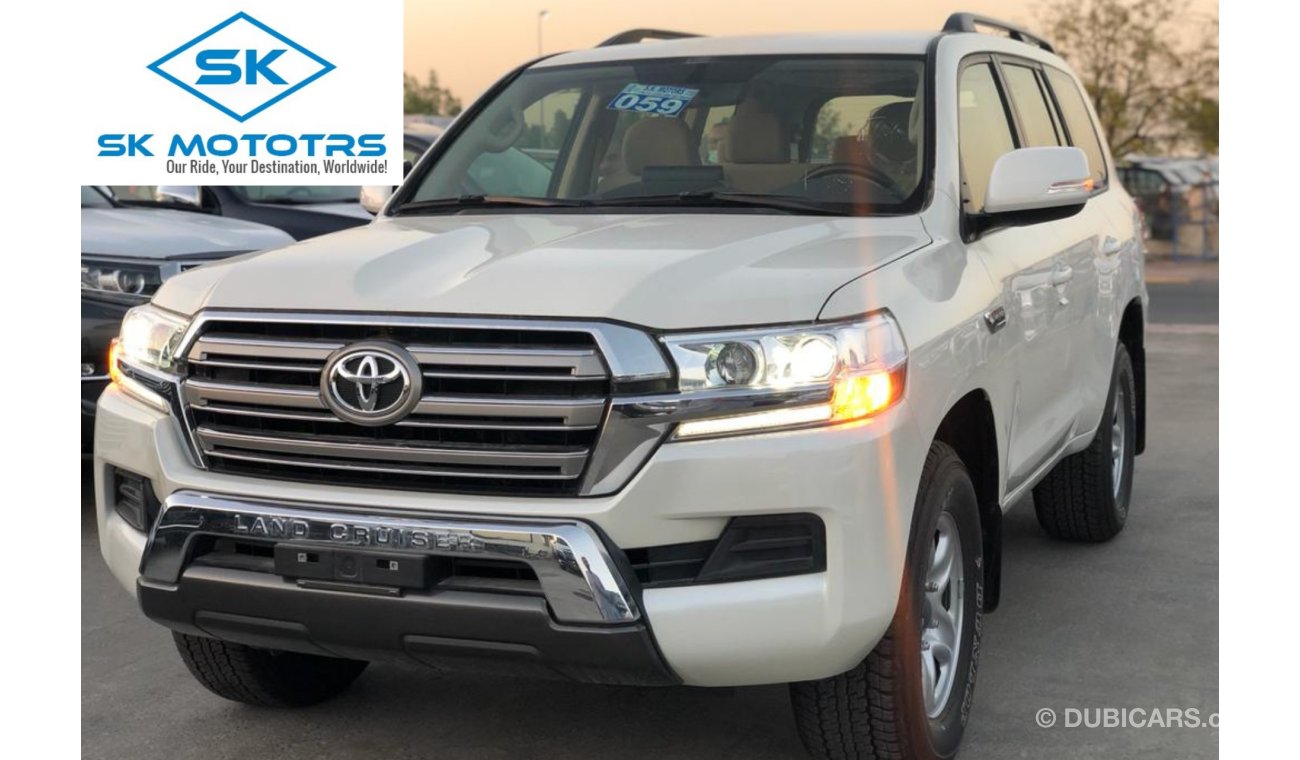 Toyota Land Cruiser GXR V8 Diesel, 17'' Tyre, DVD, Bluetooth, Rear Camera, Rear AC, Cool Box, Airbag,  (CODE # TLCW2020)