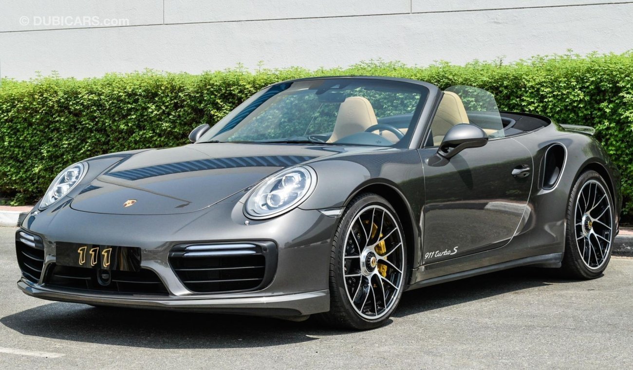 بورش 911 توربو S 2 years Warranty / European Specifications