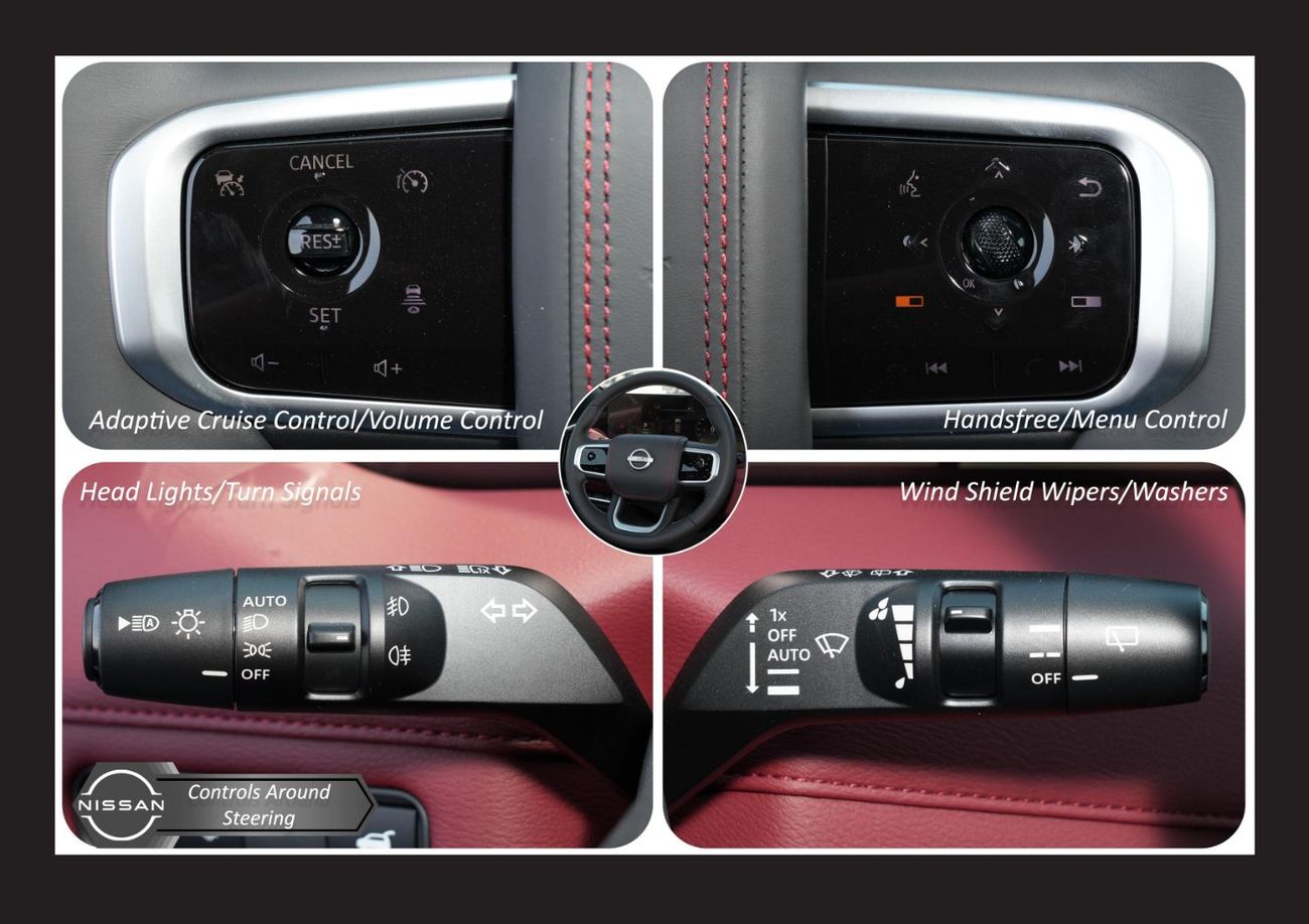 Nissan Patrol SE Platinum City 3.8L NISSAN PATROL SE PLATINUM 3.8L HI(i) A/T PTR 2025 Export Only