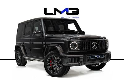 Mercedes-Benz G 63 AMG VERY LOW MILEAGE | 2025 G63 AMG | CARBON INTERIOR | G-MANUFAKTUR | BURMESTER AUDIO | WARRANTY