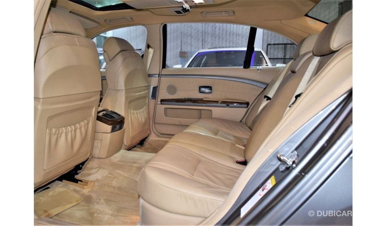 بي أم دبليو 735 VERY LOW MILEAGE! 61,000KM BMW 735Li 2003 Model!! in Grey Color! GCC Specs