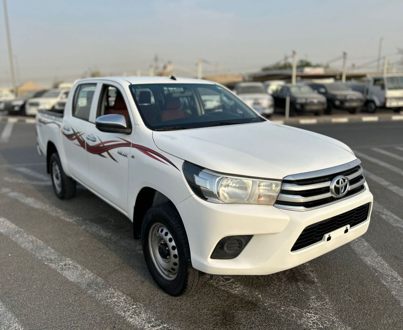تويوتا هيلوكس 2021 Toyota Hilux 4x4 AWD - Petrol Automatic - No accident