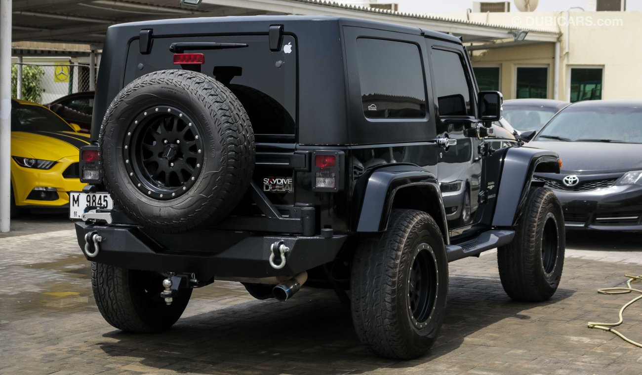 Jeep Wrangler Sahara - perfect beast for the desert - GCC Specs