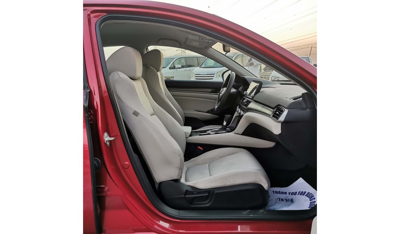 هوندا أكورد 1.5L V4 PETROL / FULL OPTION 2018 RED ( LOT # 772)