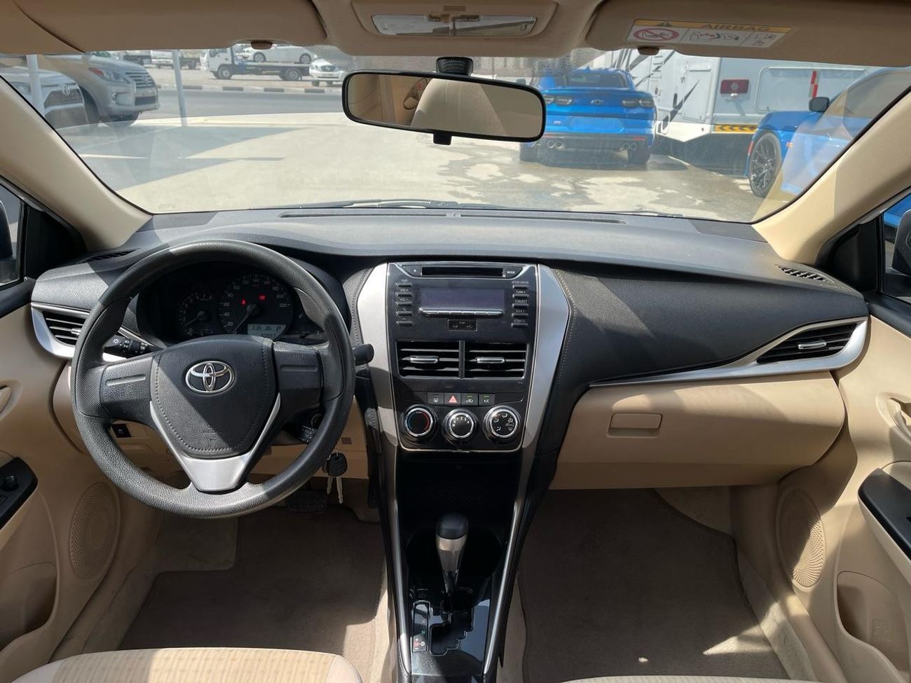 تويوتا يارس SE تويوتا يارس 1.5 سيدان 2021 خليجي صبغ وكاله بحاله ممتازه بدون حوادث