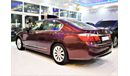 Honda Accord AMAZING! Honda Accord 2013 Model! Burgundy Color GCC Specs