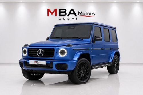 مرسيدس بنز EQG 580 FIRST EDITION LOW MILEAGE