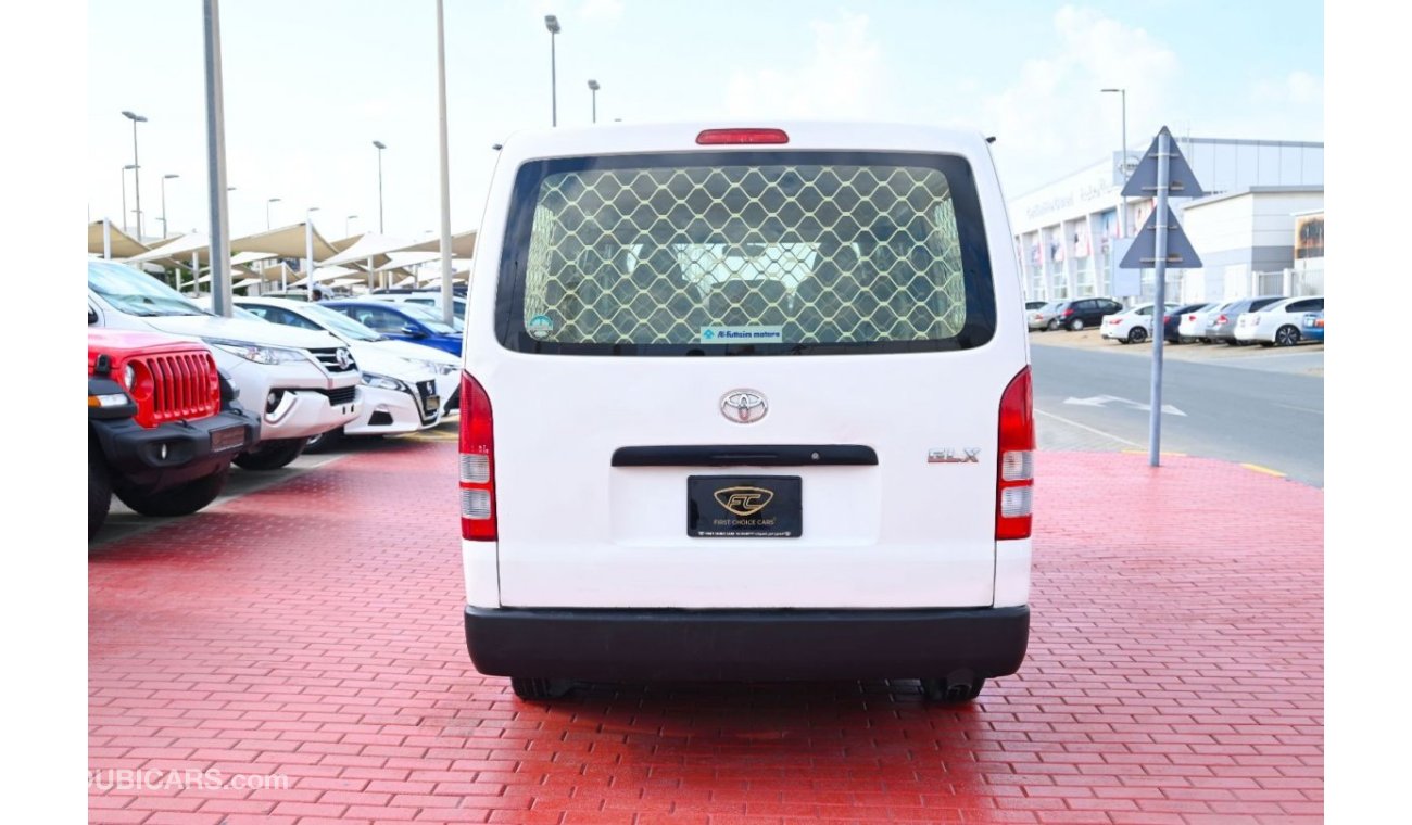 تويوتا هاياس 2016 | TOYOTA HIACE | GLX STD-ROOF DELIVERY VAN | 6-STR 5-DOORS | GCC | VERY WELL-MAINTAINED | SPECT