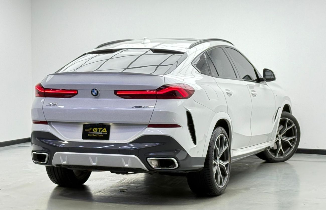 بي أم دبليو X6 40i M Sport 3.0L 2023 BMW X6 xDrive40i M-Sport, 2027 BMW Warranty + Service Pack, Full Service Histo
