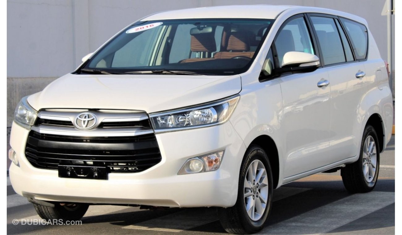 Toyota Innova Toyota Innova 2016 GCC in excellent condition without accidents, very clean inside and out