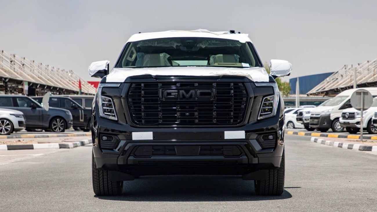 GMC Yukon Denali Black Edition 6.2L V8 | 2025 | 4 Years Agency Warranty & Service Contract