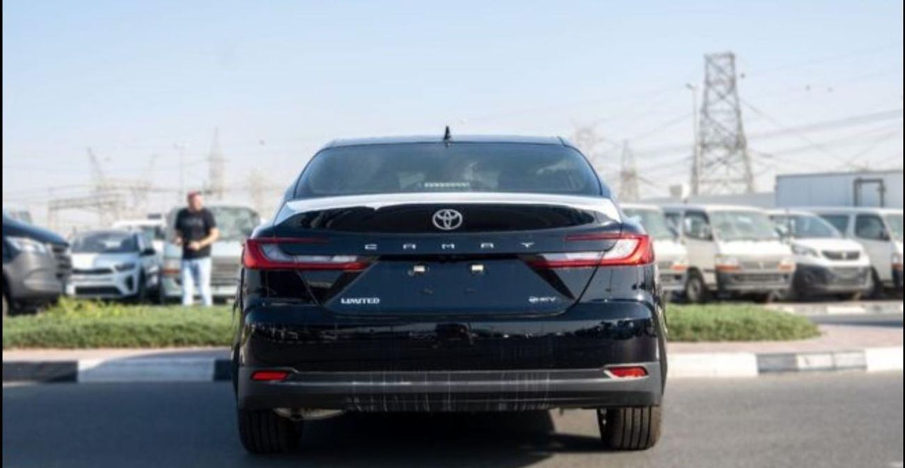 Toyota Camry Toyota Camera Limited Hybrid Full option 2025 2.5L petrol Engine Colour Black Transmission Automatic