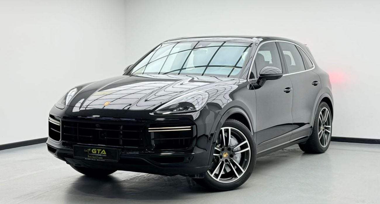 بورش كايان 2019 Porsche Cayenne Turbo, Warranty, Full Porsche Service History, Very Low Km, Fully Loaded, GCC