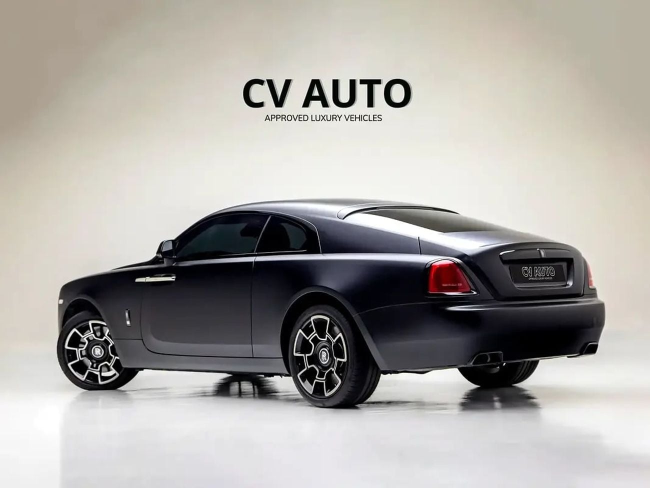 Rolls Royce Wraith Black Badge | GCC Spec | Matte Black | 624 HP V12