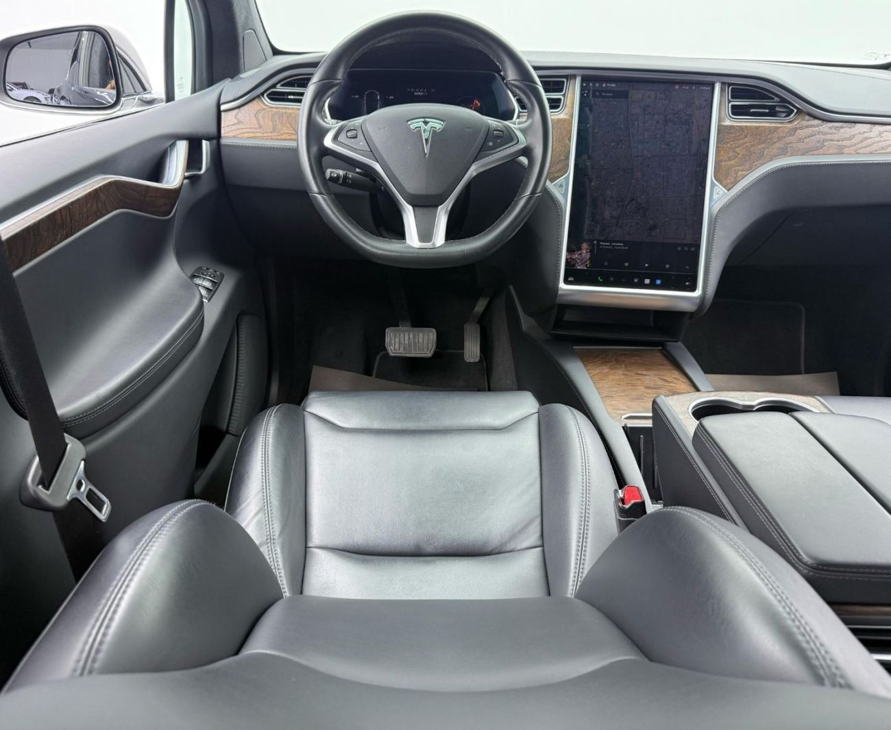 تسلا موديل اكس Long Range (AWD) 2018 Tesla Model X 100D, 2026 Tesla Warranty, Pilot Seats, Excellent Condition, GCC