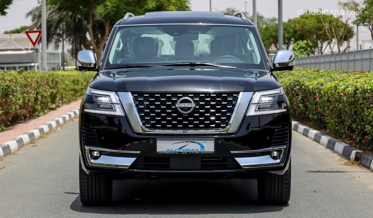 نيسان باترول LE Platinum V8 5.6L , 2023 GCC , 0Km (ONLY FOR EXPORT)