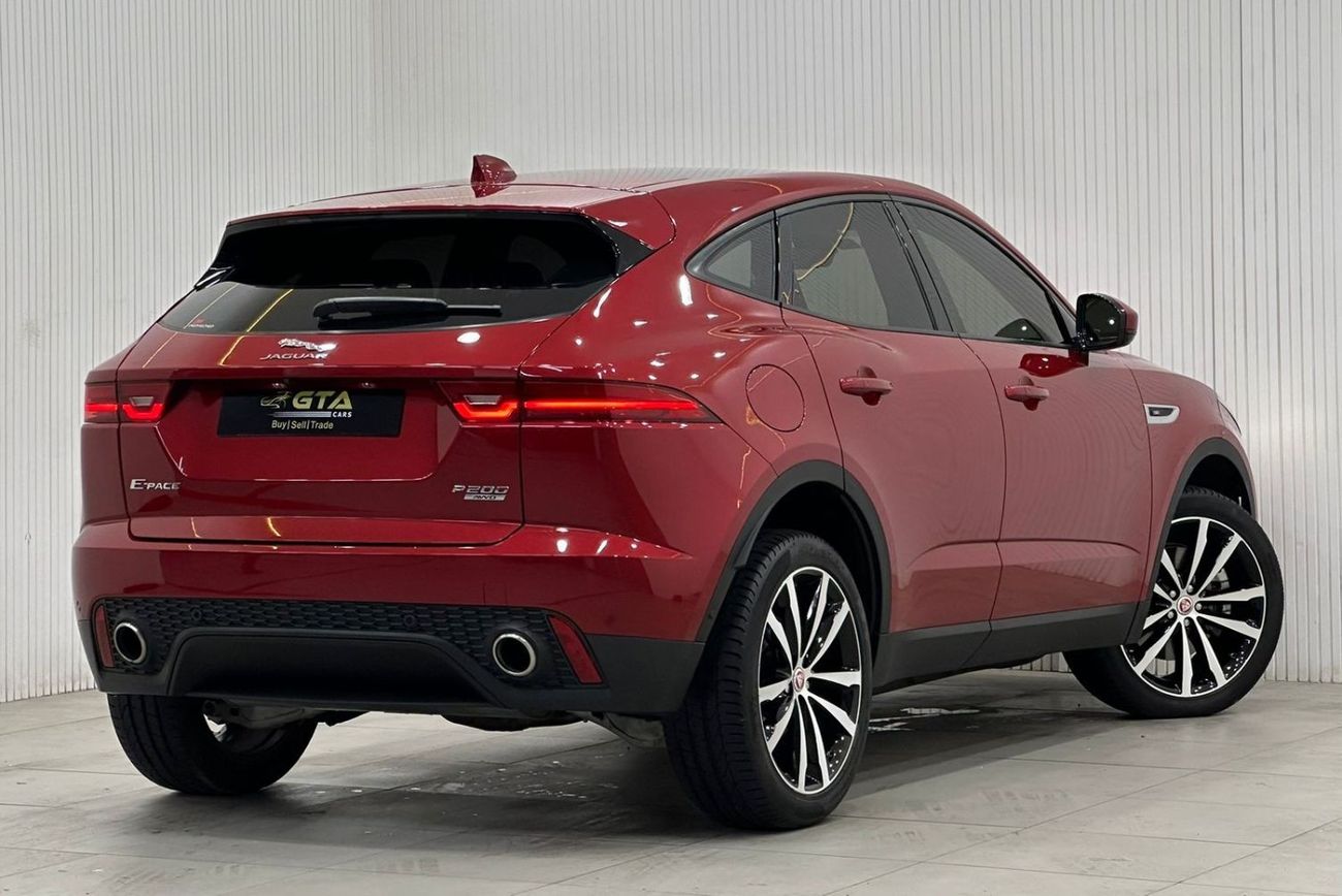 جاكوار E Pace SE P200 2.0L 2019 Jaguar E-Pace P200 SE AWD, Warranty, Full Jaguar Service History, GCC