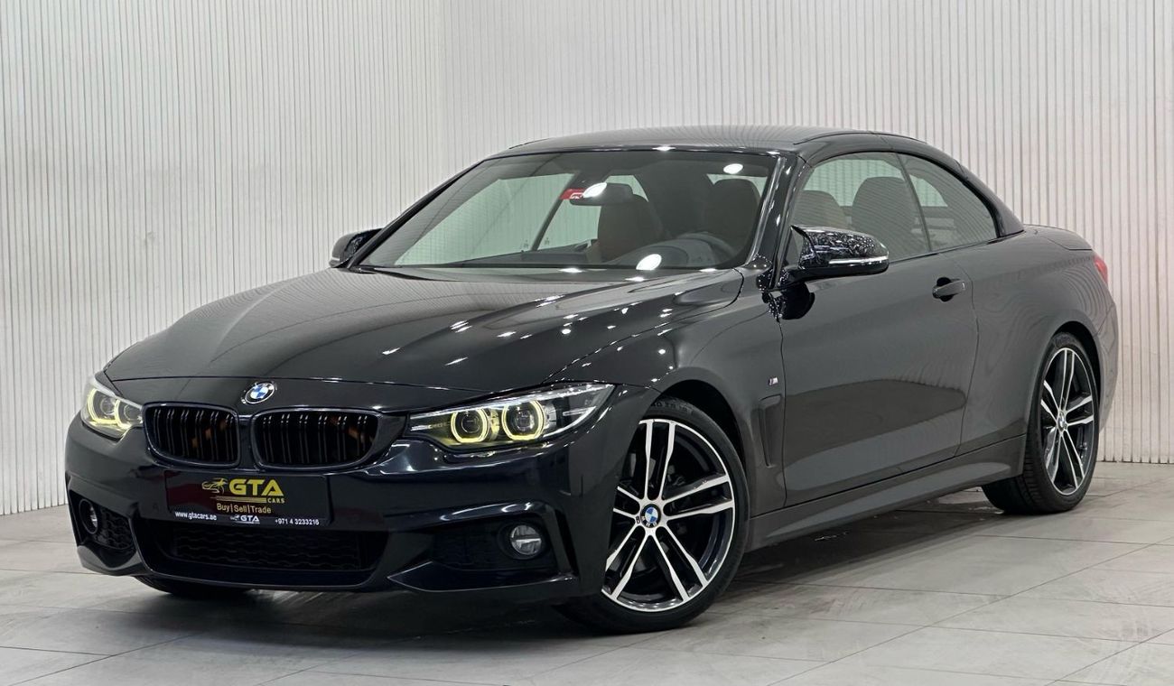 بي أم دبليو 430i M Sport 2.0L 2018 BMW 430i M-Sport Convertible, Warranty, Full BMW Service History, Excellent Condit