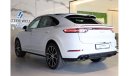 Porsche Cayenne Coupe Std 2022 | 3.0L V6 | Under Warranty | GCC Specs