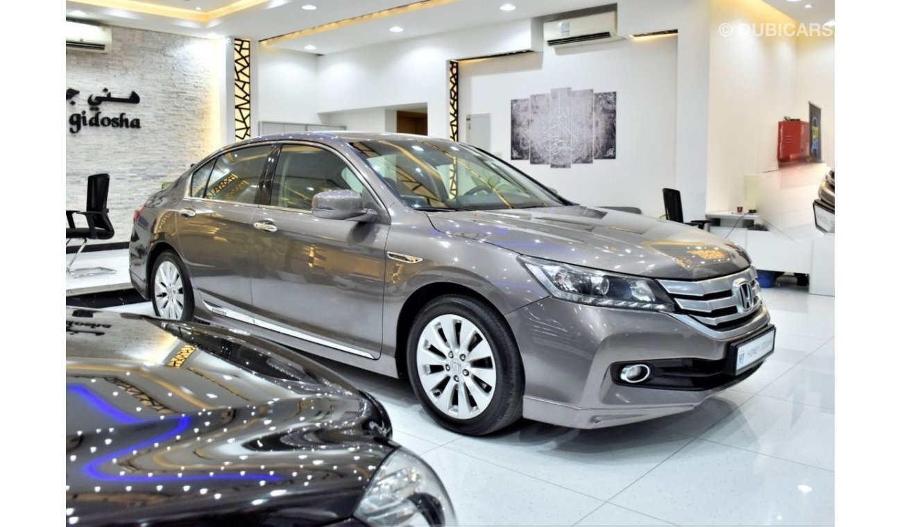 Honda Accord EXCELLENT DEAL for our Honda Accord ( 2016 Model ) in Brown Color GCC Specs