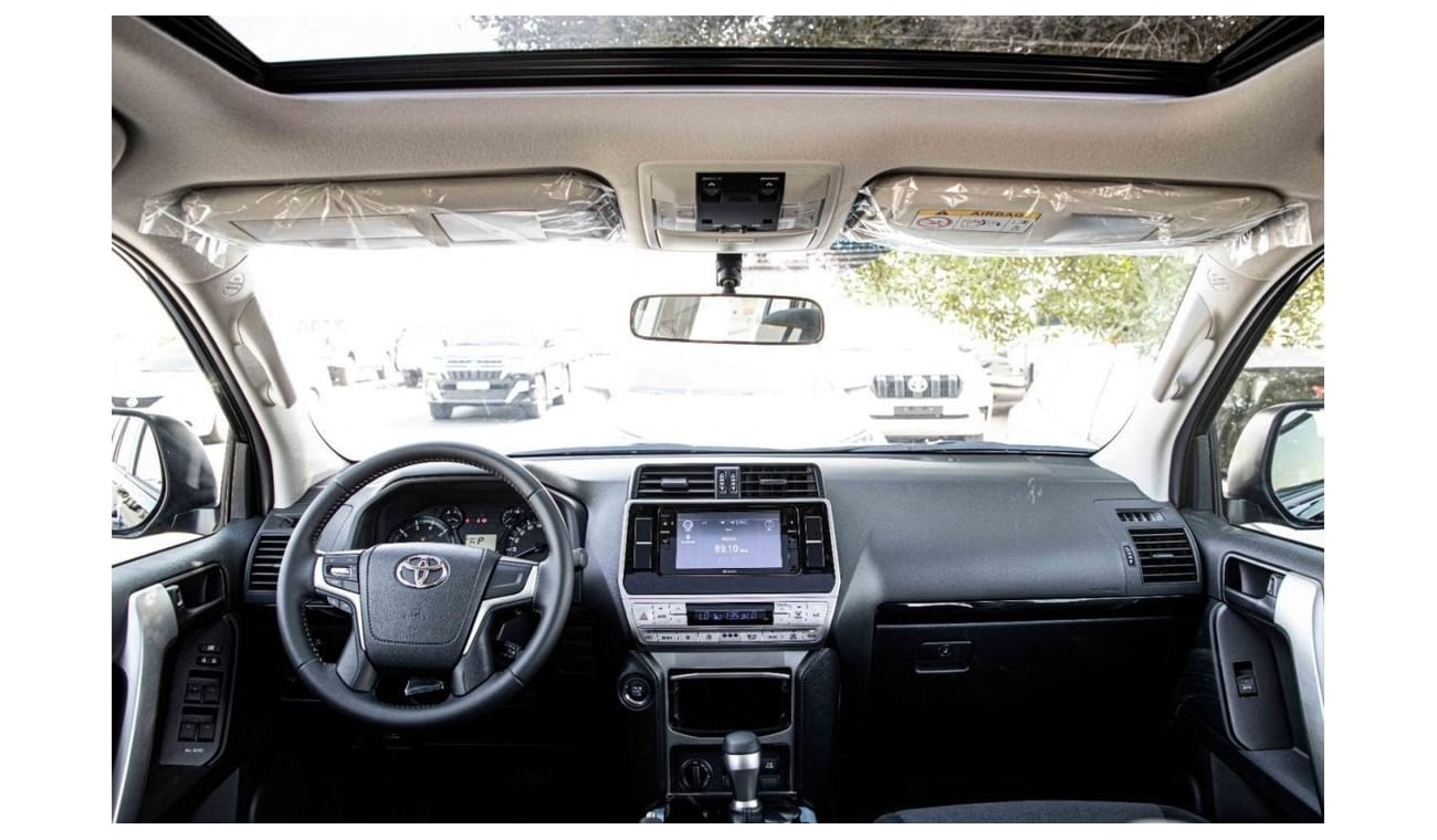 تويوتا برادو 2022 Toyota Prado 4.0L TXL Spare Down - Cruise + Push Start + Fog Lamps + Sunroof | Export Price