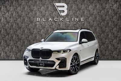 BMW X7 M50i 50 YEARS UAE EDITION BUY NOW, PAY 2027 | THE BLACKLINE STANDARD | August 2027 Warranty + Service, GCC, Low KMs