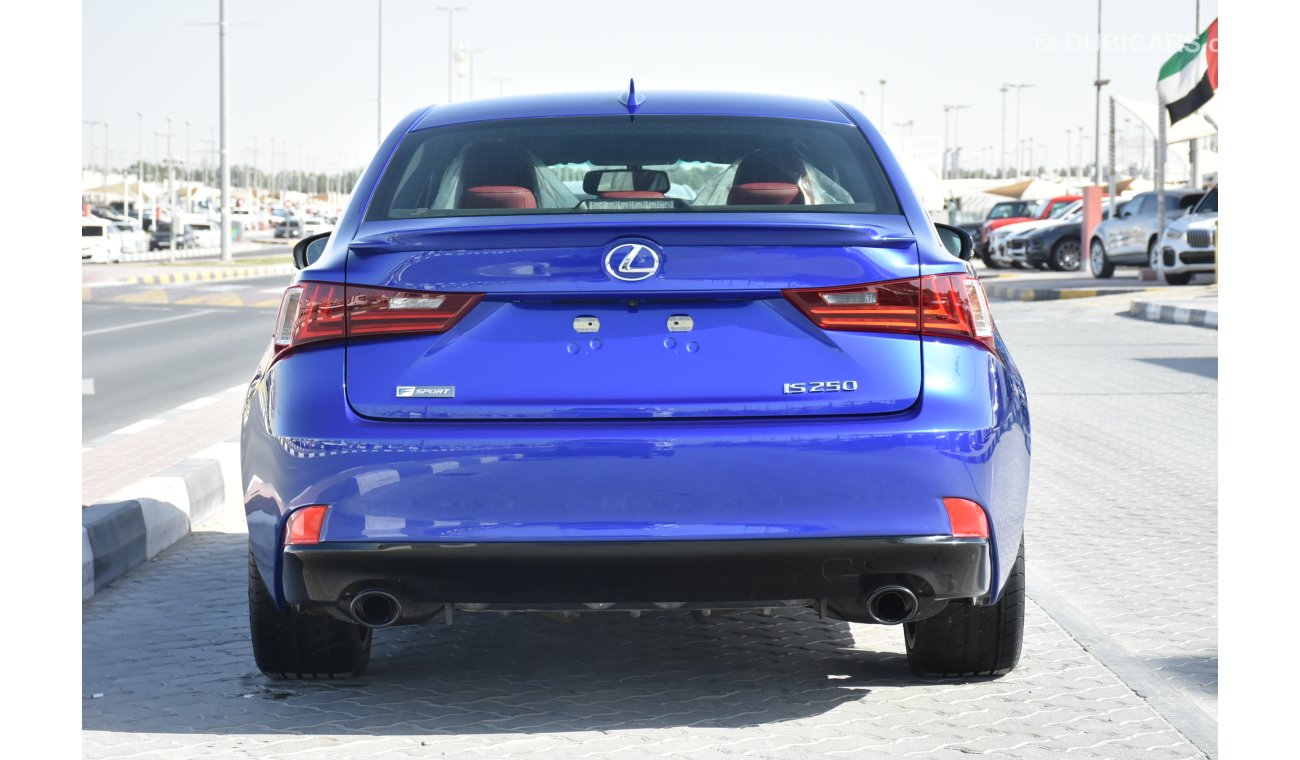 لكزس IS 250 F SPORT / WITH WARRANTY