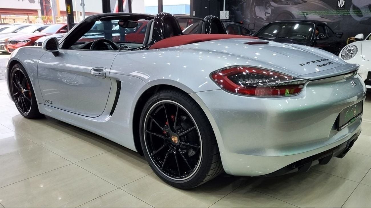 Porsche 718 Boxster PORSCHE BOXSTER GTS 2015 GCC IN IMMACULATE CONDITION WITH ONLY 70K KM FOR 165K AED