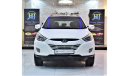 Hyundai Tucson AED 685 Per Month / 0% D.P | Hyundai Tucson 4WD 2014 Model!! in White Color! GCC Specs