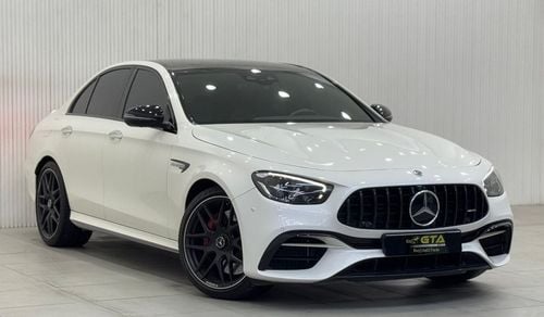مرسيدس بنز E 63S AMG 4MATIC+ 2022 Mercedes Benz E63s AMG 4MATIC+, 2027 Mercedes Warranty + Service Pack, Fully Loaded