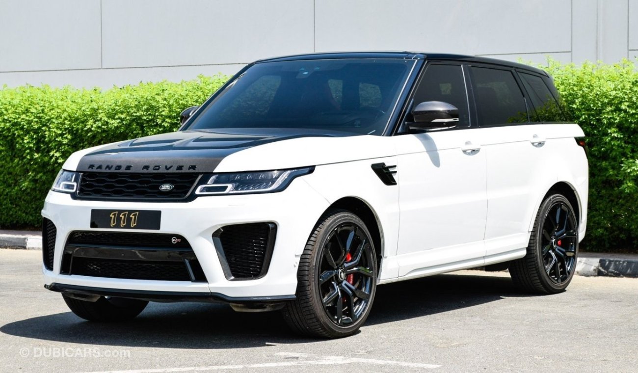 Land Rover Range Rover Sport SVR / Warranty / GCC Specifications