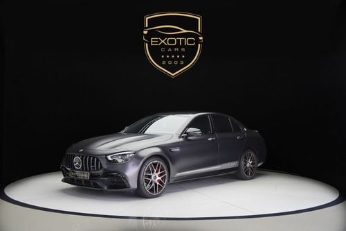 مرسيدس بنز E 63S FINAL EDITION 1 OF 999