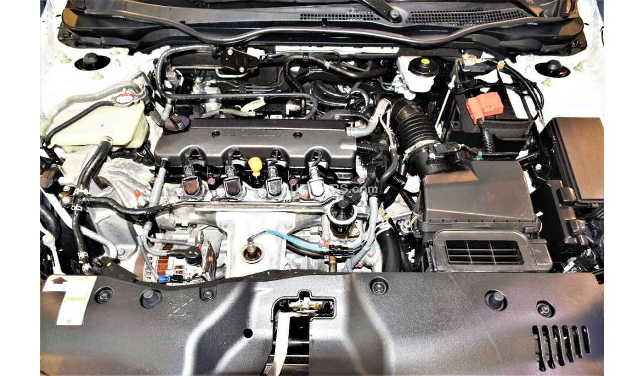 هوندا سيفيك UNDER WARRANTY UNTIL 2023 ( ORIGINAL PAINT ( صبغ وكاله ) AMAZING Honda CIVIC 2019 Model!! in White C