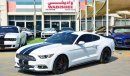 فورد موستانج SOLD!!!!!Mustang Standard V6 3.6L 2017/MANUAL/ Leather Interior/ Very Good Condition