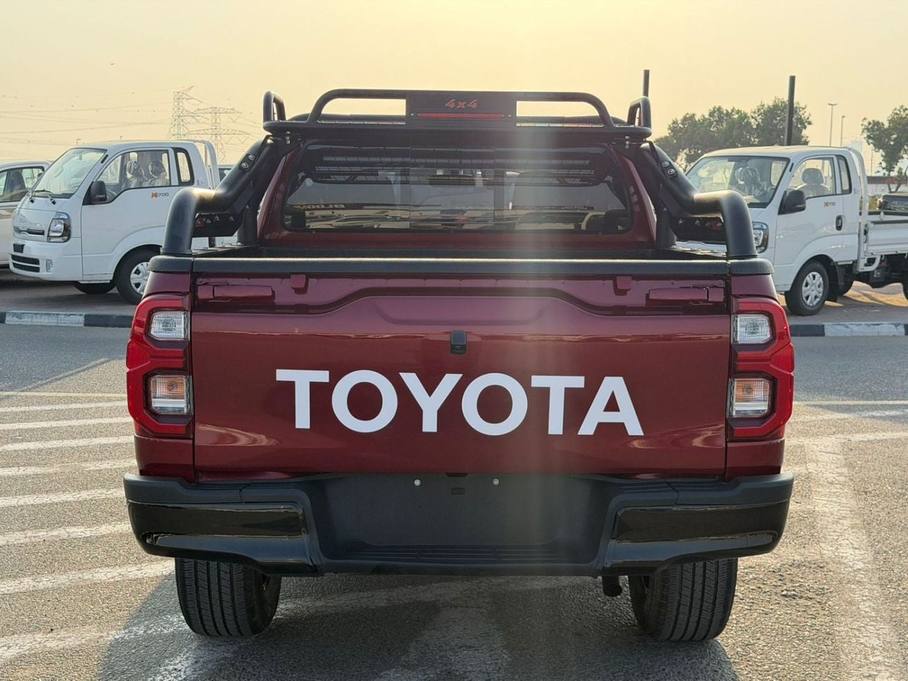 Toyota Hilux GR SPORT 2022 Toyota Hilux Modified - 2.7L V4 AWD -GCC- Full Off Road Rollbar - Rear CAM & Multi Me
