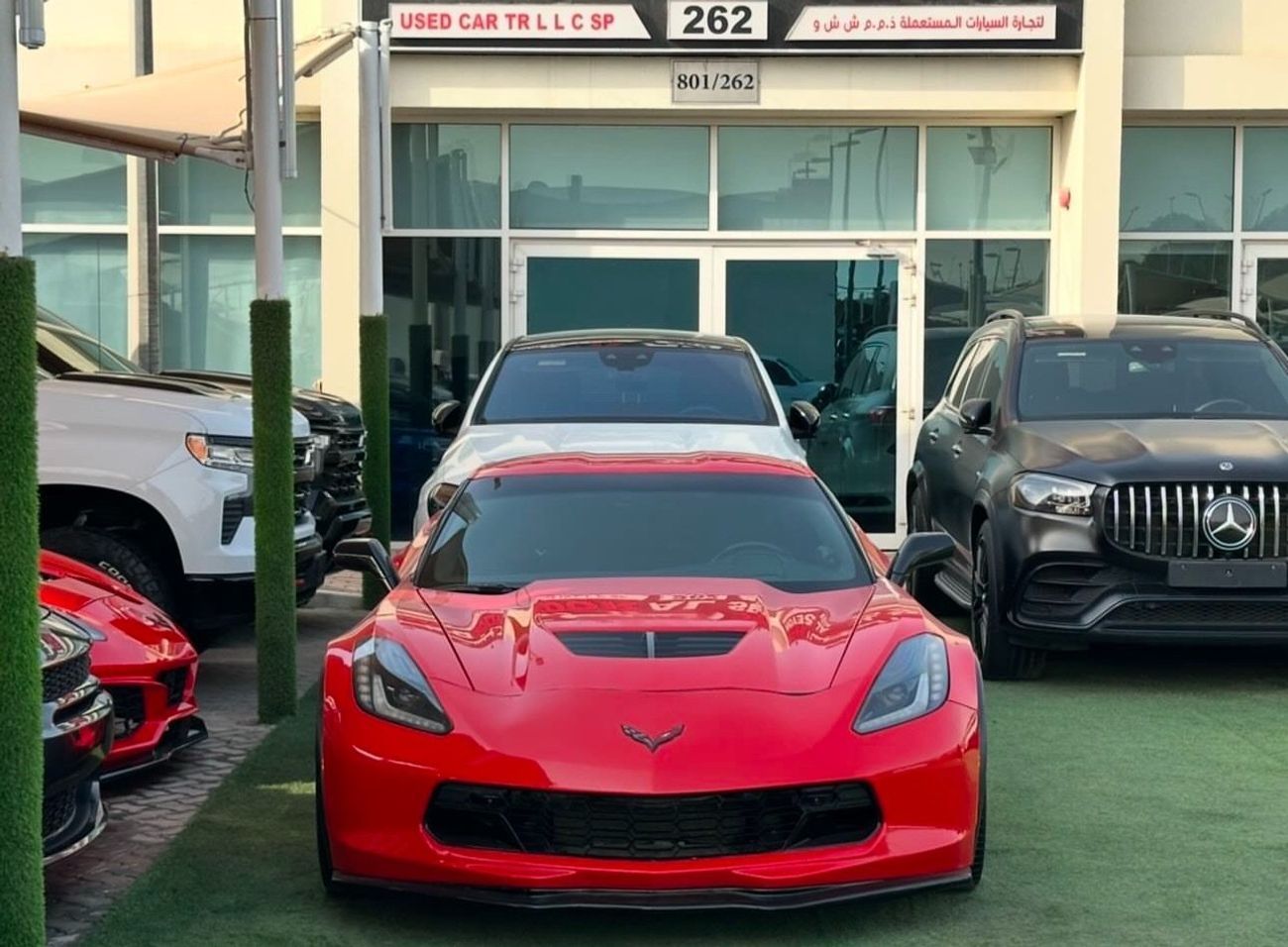 Chevrolet Corvette Z06 ‏CHEVROLET CORVETTE C7 Z06 2018 ‏Perfect condition ‏Full Option Full carbon fiber ‏650 HP