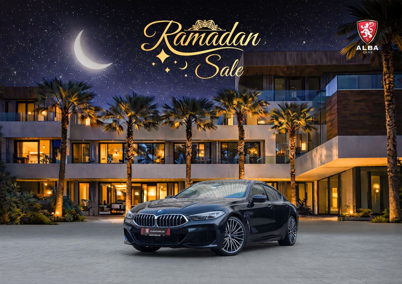 BMW 840i 840i M Sport | 3,976 P.M | 0% Downpayment | 840i M-Kit | Warranty! | LOW KM! | Ramadan Offer!