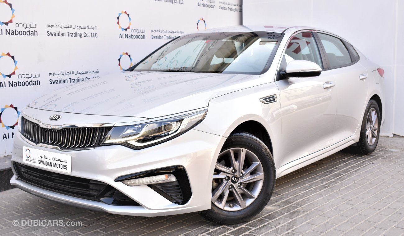 كيا أوبتيما 2.4L 2019 GCC SPECS DEALER WARRANTY